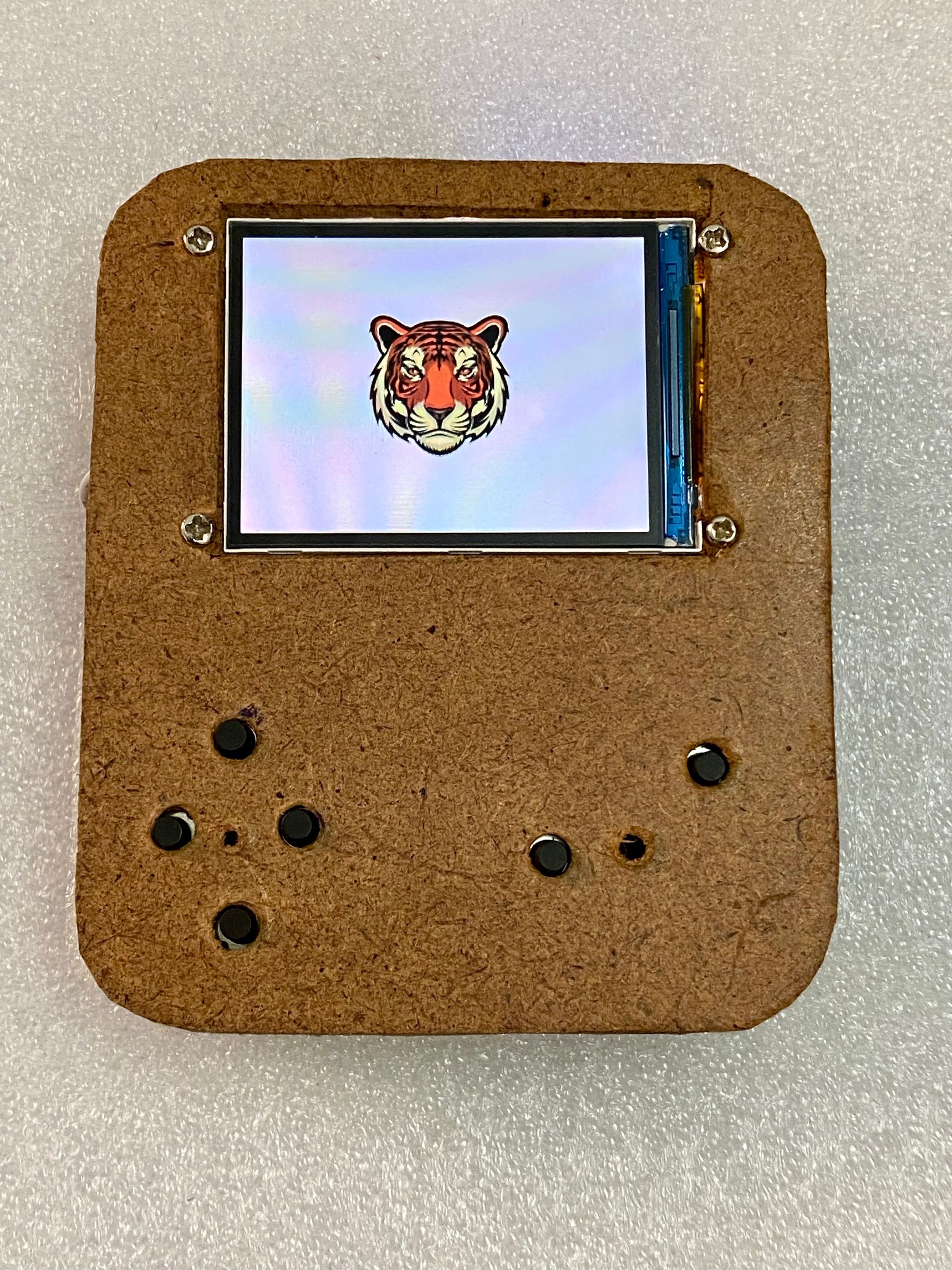 Building a retro style game console from scratch