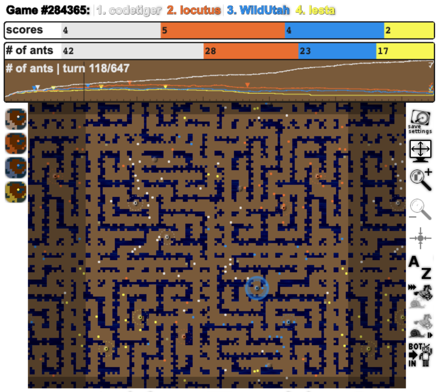 Google AI Challenge Ants 2011 - Post Mortem